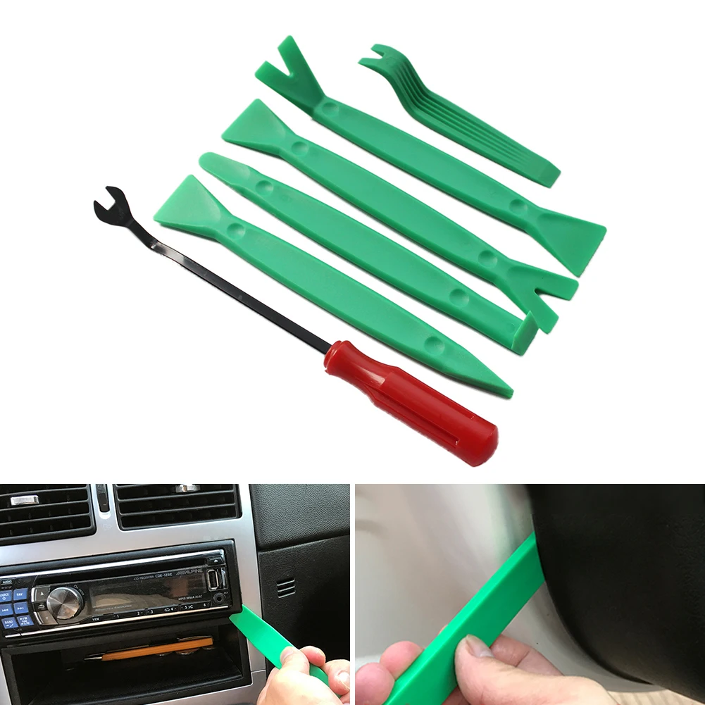 Hard Plastic Metal Auto Car Radio Panel Interior Door Clip Panel Trim Dashboard Removal Opening Tool Set DIY Car Repair Tool
Hard Plastic Metal Auto Car Radio Panel Interior Door Clip Panel Trim Dashboard Removal Opening Tool Set DIY Car Repair Tool