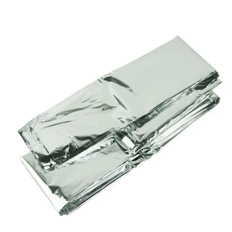 New Outdoor Water Proof Emergency Survival Rescue Blanket Foil Thermal Space First Aid Sliver Rescue Curtain Military Blanket
New Outdoor Water Proof Emergency Survival Rescue Blanket Foil Thermal Space First Aid Sliver Rescue Curtain Military Blanket