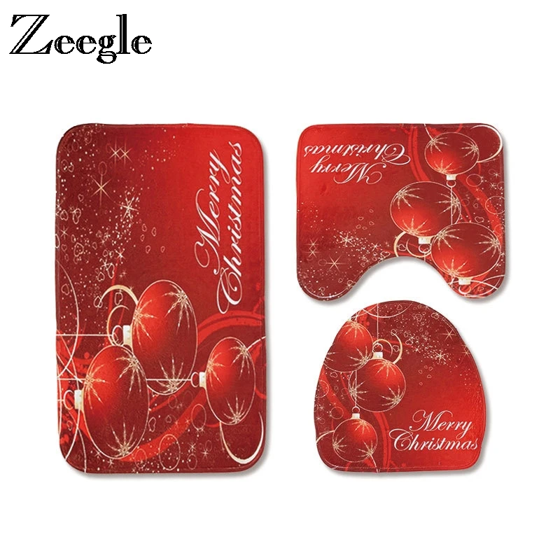 Zeegle Christmas Bathroom Mat Absorbent Carpet Bathroom Memory Foam Mat For Toilet Bath Carpet Absorbent Bath Mat Bathroom Rug
Zeegle Christmas Bathroom Mat Absorbent Carpet Bathroom Memory Foam Mat For Toilet Bath Carpet Absorbent Bath Mat Bathroom Rug