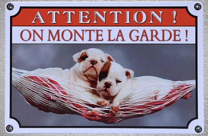 1 pc French Do not disturb warning dog garden jardin Tin Plate Sign wall plaques house Decoration Dropshipping metal Poster
1 pc French Do not disturb warning dog garden jardin Tin Plate Sign wall plaques house Decoration Dropshipping metal Poster