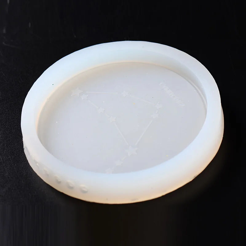Round Concrete Coaster Mold 12 Constellations Silicone Tea Cup Tray Mould Handmade DIY Plaster Coaster Mould
Round Concrete Coaster Mold 12 Constellations Silicone Tea Cup Tray Mould Handmade DIY Plaster Coaster Mould