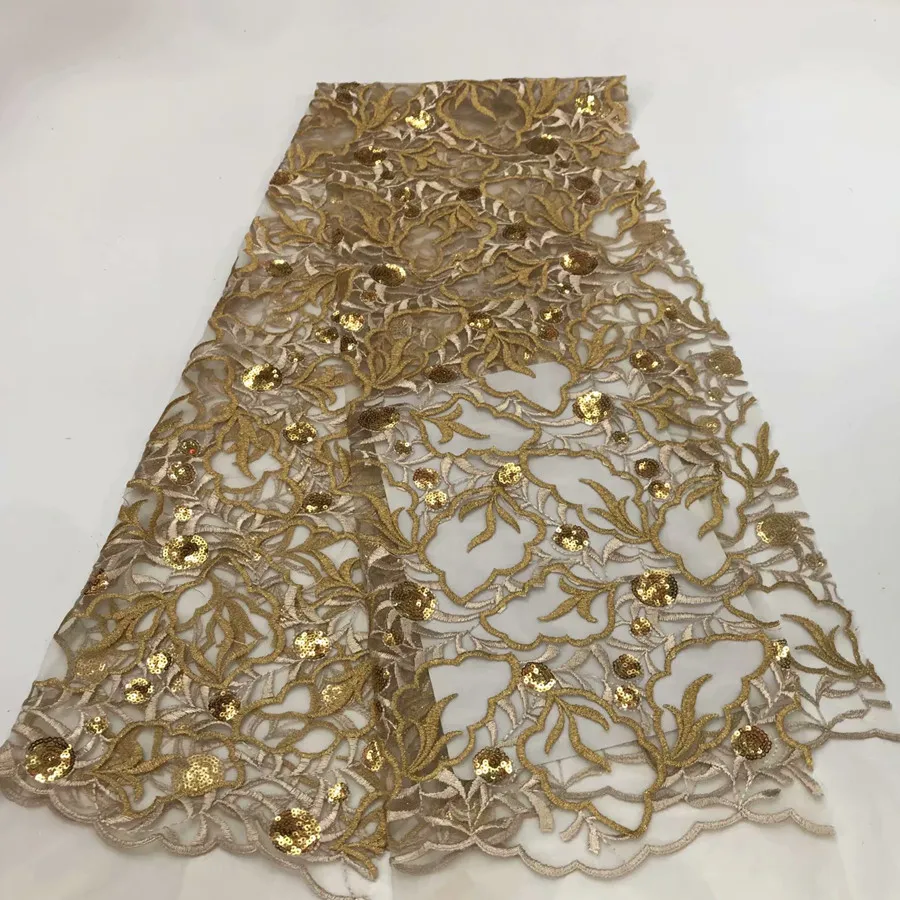 2019 Sequins Embroidery African High Quality Net French Voile Guipure tulle mesh Lace Fabric For dress party 5yard/lot RL050504
2019 Sequins Embroidery African High Quality Net French Voile Guipure tulle mesh Lace Fabric For dress party 5yard/lot RL050504