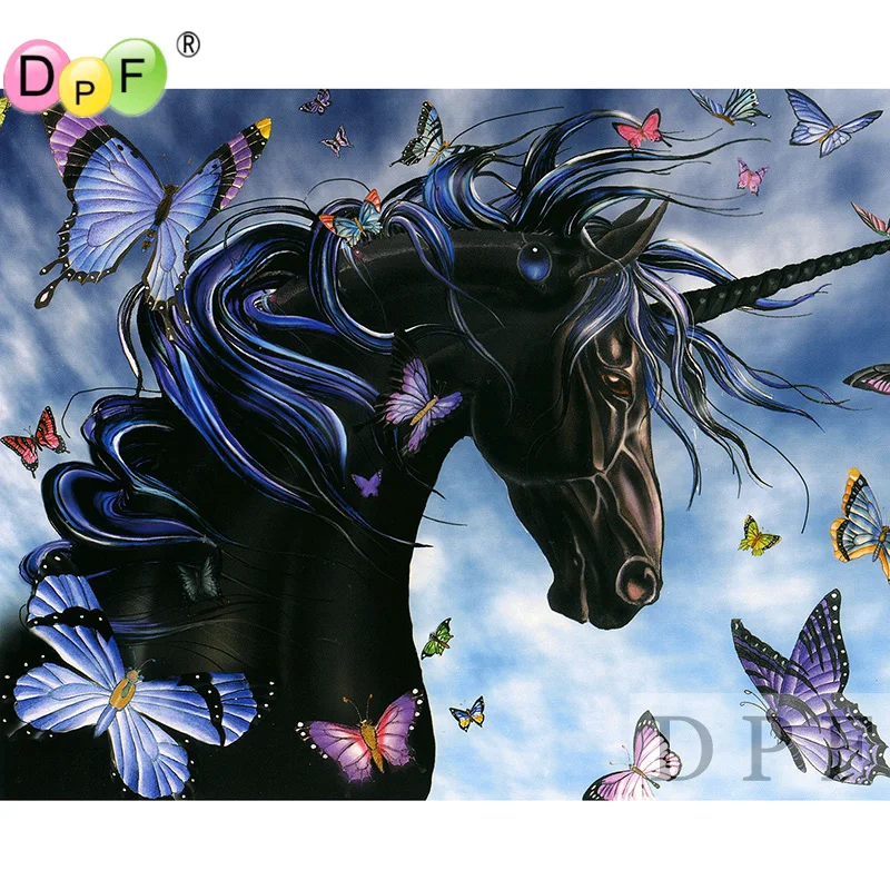 DPF Diamond Embroidery Butterfly Horse Diamond Painting cross Stitch pasted rhinestone needlework Mosaic Full Square home decor
DPF Diamond Embroidery Butterfly Horse Diamond Painting cross Stitch pasted rhinestone needlework Mosaic Full Square home decor