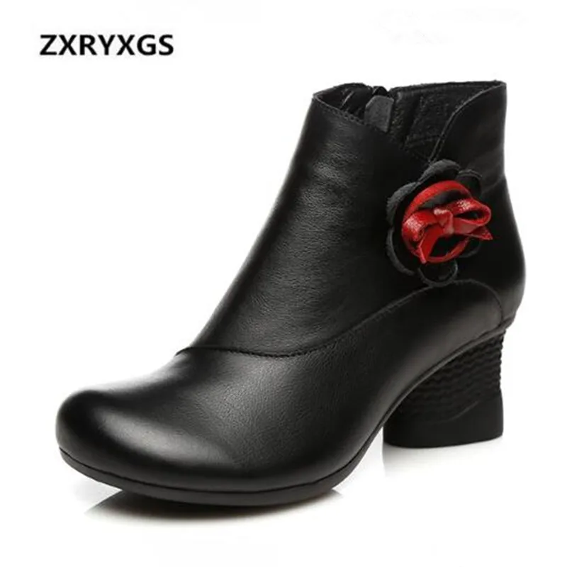 2021 Autumn Retro Flower Genuine Leather Shoes Woman Boots Comfort Soft Bottom Non-slip high heels Fashion Boots Martin Boots
2021 Autumn Retro Flower Genuine Leather Shoes Woman Boots Comfort Soft Bottom Non-slip high heels Fashion Boots Martin Boots
