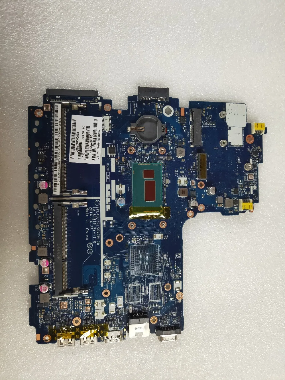 Для ZPL40/ZPL50/ZPL70 LA B181P для HP Probook 450 G2 Материнская плата ноутбука 782635 001 аккумулятор
