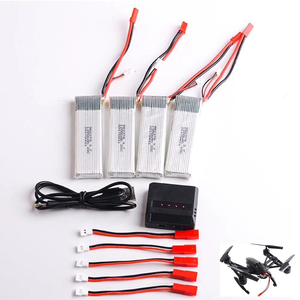 4 в 1 зарядное устройство с 4 шт. 3,7 в 1200 мАч Lipo батарея для JDX JD509D RC Квадрокоптер Rc вертолет
4 в 1 зарядное устройство с 4 шт. 3,7 в 1200 мАч Lipo батарея для JDX JD509D RC Квадрокоптер Rc вертолет
