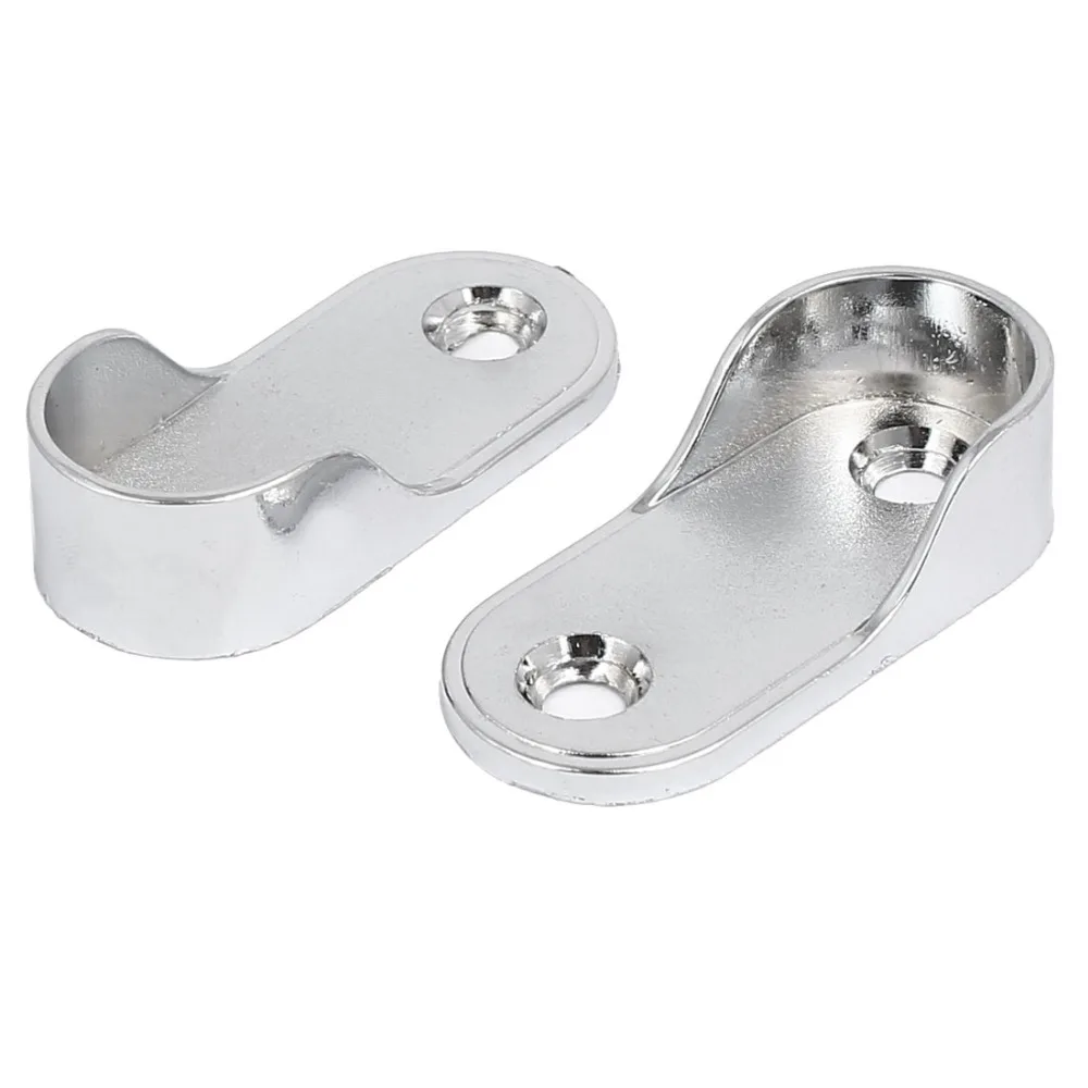 UXCELL 2pcs 19mm 25mm Diameter Zinc Alloy Wall Mounted Wardrobe Rail Supports Tube Bracket Silver Tone
UXCELL 2pcs 19mm 25mm Diameter Zinc Alloy Wall Mounted Wardrobe Rail Supports Tube Bracket Silver Tone