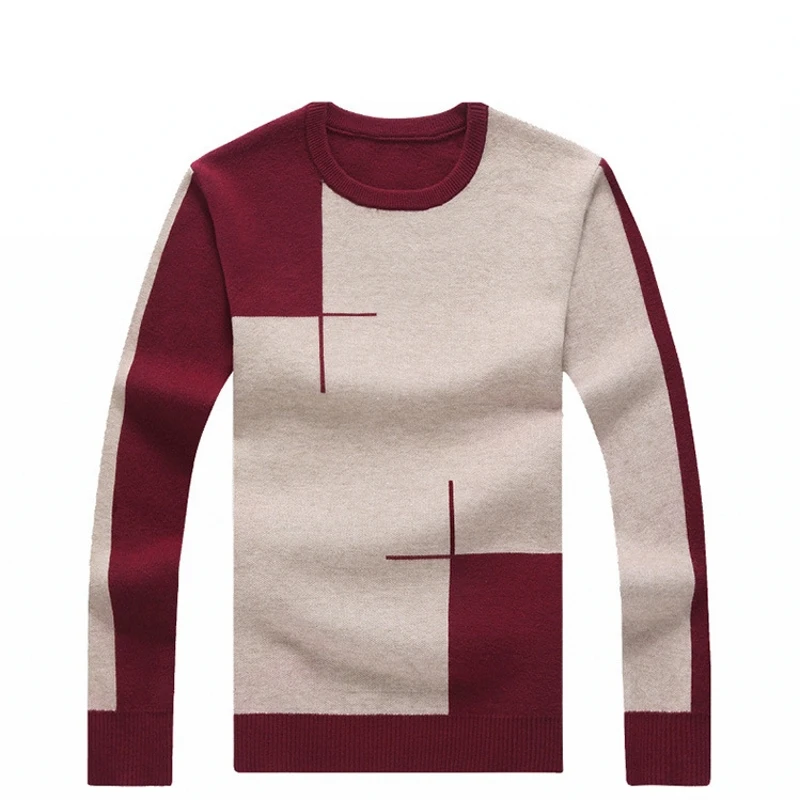 AmberHeard 2019 Winter Fashion Men Sweater Cashmere Long Sleeve Thick Warm Sweaters Mens Geometric Pattern Knitted Pullovers 3XL
AmberHeard 2019 Winter Fashion Men Sweater Cashmere Long Sleeve Thick Warm Sweaters Mens Geometric Pattern Knitted Pullovers 3XL