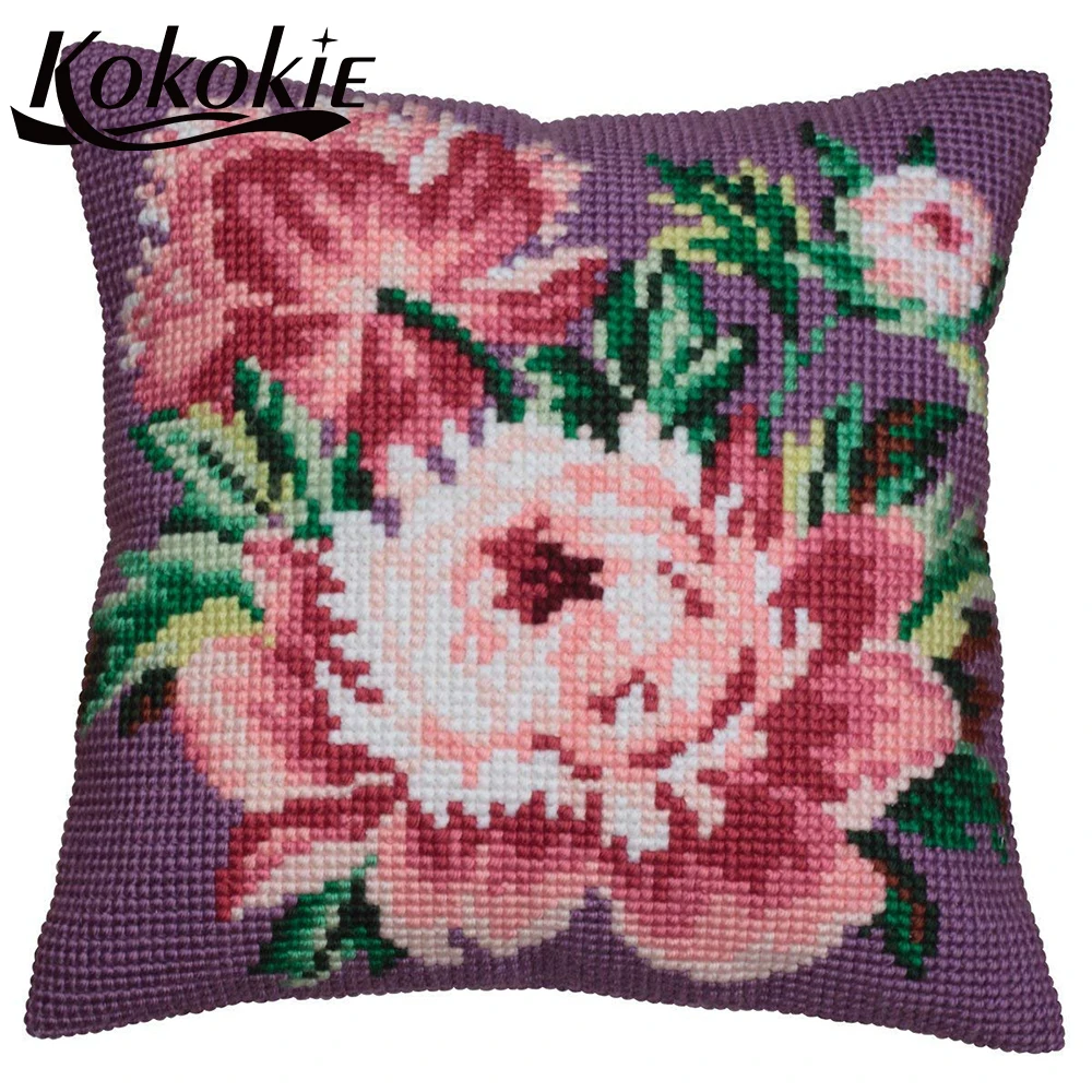 DIY cushion mat flowers throw pillow case cross stitch set 3d Embroidered mats sets handmade Embroidery yarn Needlework kits
DIY cushion mat flowers throw pillow case cross stitch set 3d Embroidered mats sets handmade Embroidery yarn Needlework kits