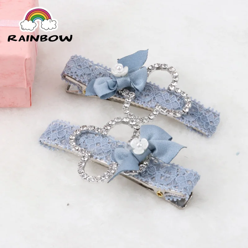 2pcs/set Fashion Cartoon Crystal Flower Bowknot Hairpins Children Girls Hair Clips Handmade Barrettes Accessory Headwear
2pcs/set Fashion Cartoon Crystal Flower Bowknot Hairpins Children Girls Hair Clips Handmade Barrettes Accessory Headwear