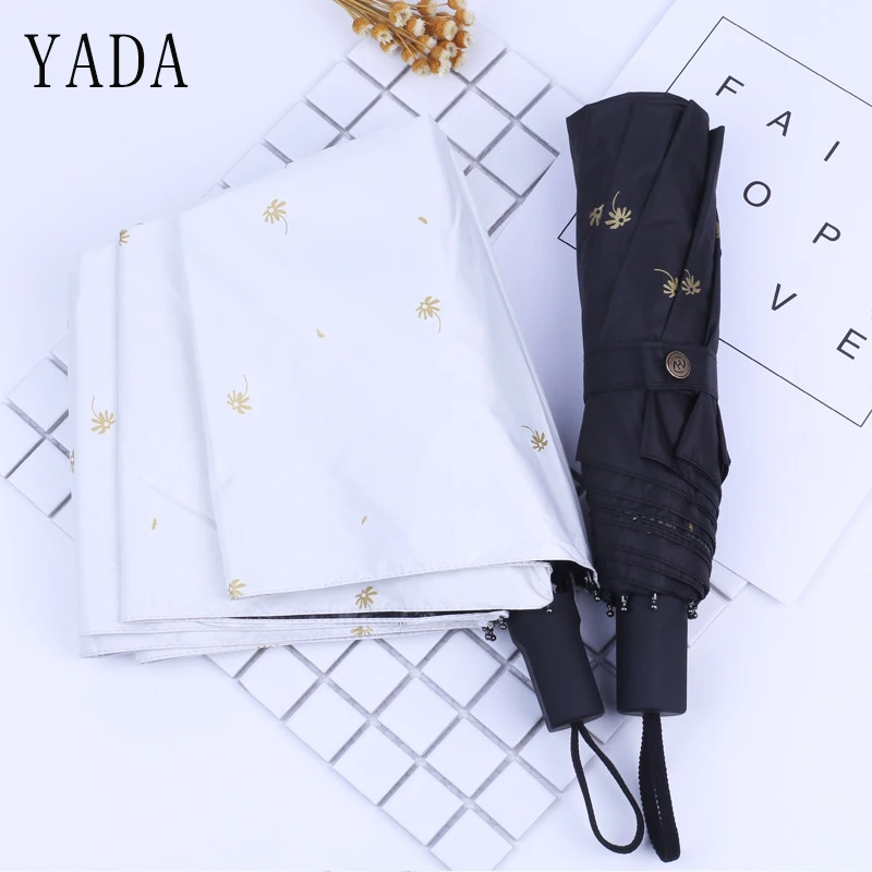 YADA 2019 High Quality Gold Color Dandelion Flower Umbrella Rain uv Fashion Umbrella For Women Windproof Folding Umbrellas YS667
YADA 2019 High Quality Gold Color Dandelion Flower Umbrella Rain uv Fashion Umbrella For Women Windproof Folding Umbrellas YS667
