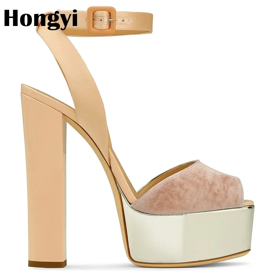 Hongyi women summer shoes ladies metallic platform shoes sexy high heel sandals party women platform buckle sandals
Hongyi women summer shoes ladies metallic platform shoes sexy high heel sandals party women platform buckle sandals