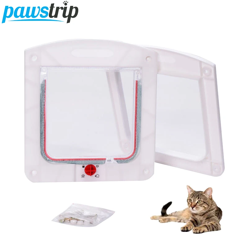 pawstrip 4 Way Lockable Cat Flap Door Small Dog Door Gate Safe Cat Door Flap Pet Tunnel Door For Cat 22*20*3cm White Coffee
pawstrip 4 Way Lockable Cat Flap Door Small Dog Door Gate Safe Cat Door Flap Pet Tunnel Door For Cat 22*20*3cm White Coffee