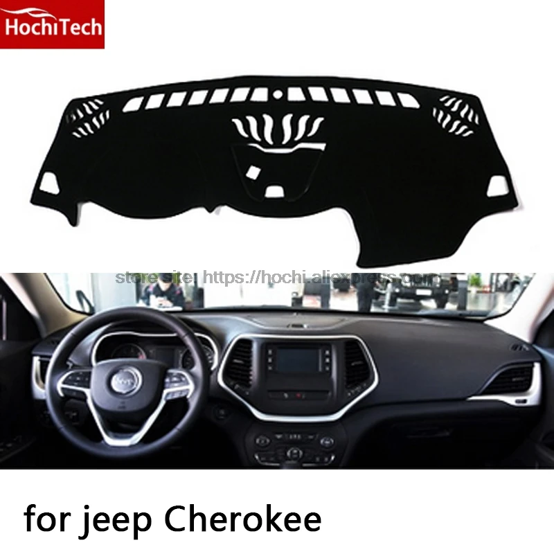 Коврик HochiTech для Jeep Cherokee защитный коврик приборной панели теневая Подушка Photophobism