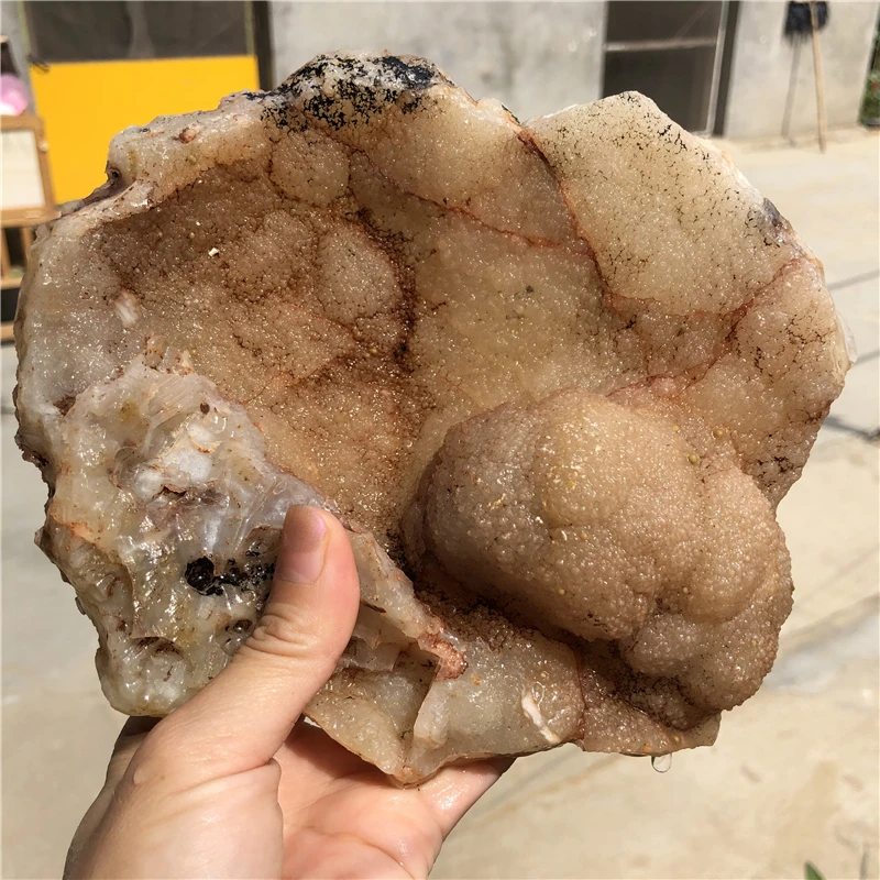 977g natural rough gem stone orange spirit quartz crystal bowl geode Pineapple quartz Madagascar home dec gift
977g natural rough gem stone orange spirit quartz crystal bowl geode Pineapple quartz Madagascar home dec gift