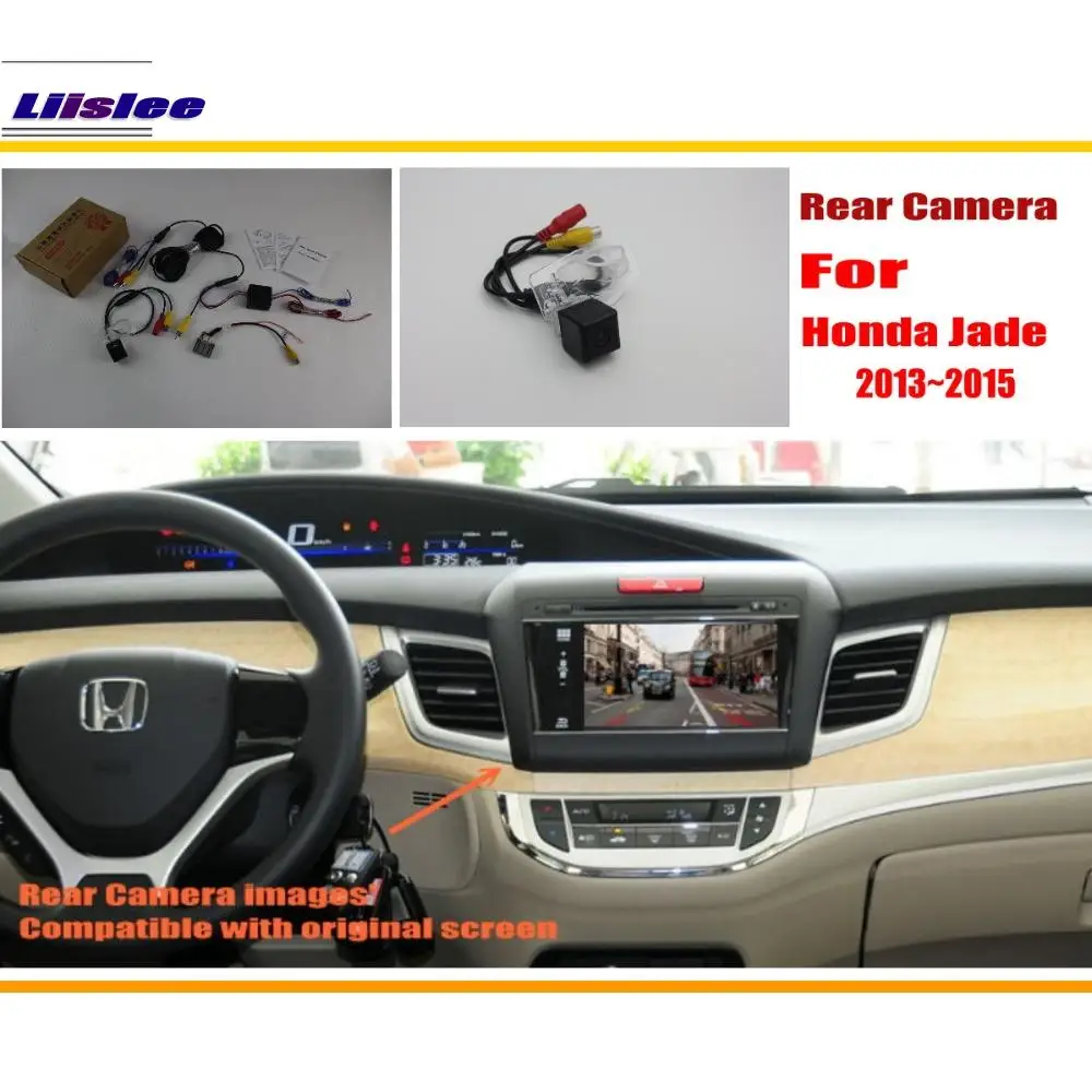 Car Rear View Reverse Camera Sets For Honda Jade 2013~2015 RCA & Original Screen Compatible Back Up Parking CAM
Car Rear View Reverse Camera Sets For Honda Jade 2013~2015 RCA & Original Screen Compatible Back Up Parking CAM