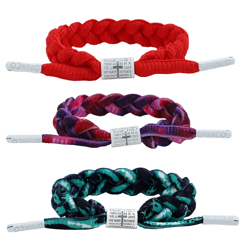 Trendy Couple Bracelet Bangle for man woman Charm Cross Braided Shoelace hand Jewelry Drop shipping Wholesale
Trendy Couple Bracelet Bangle for man woman Charm Cross Braided Shoelace hand Jewelry Drop shipping Wholesale