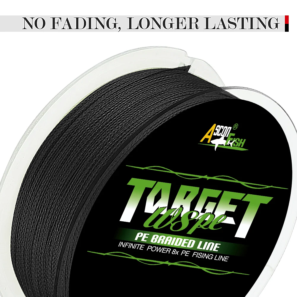 Fishing braided line super pe wire 100m 300m 8 Strands never faded black thread ultra-high strength 10 15 20 30 150 250 300LB
Fishing braided line super pe wire 100m 300m 8 Strands never faded black thread ultra-high strength 10 15 20 30 150 250 300LB