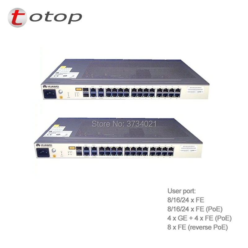 Huawei MA5626-24FE EPON переменного тока терминал ONT с 24 портами ethernet относится к FTTB ONU
Huawei MA5626-24FE EPON переменного тока терминал ONT с 24 портами ethernet относится к FTTB ONU