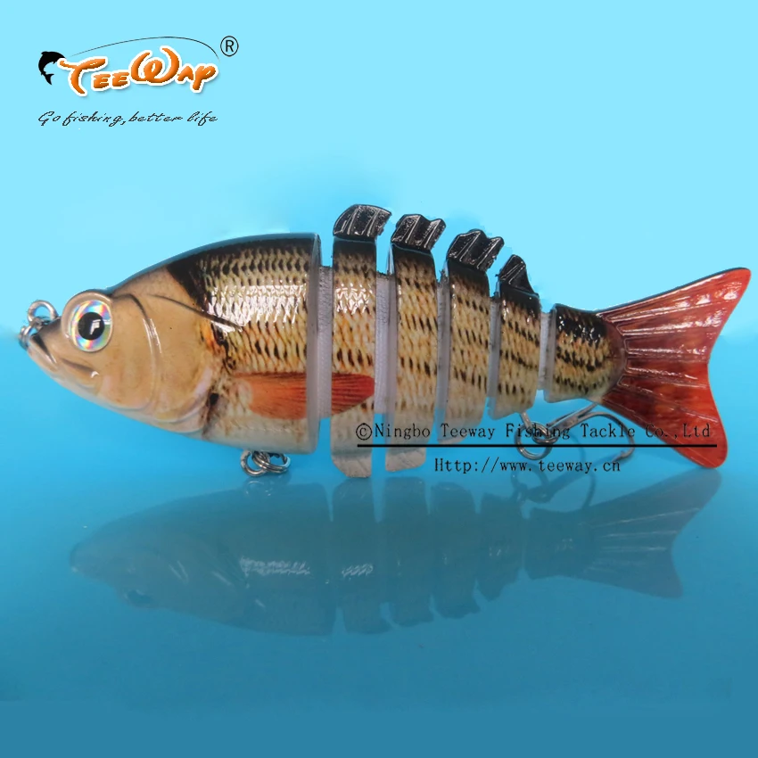 50Pcs/lot Fishing Lure 6 Segment Swimbait Crankbait Hard Bait Slow 18g 10cm Fishing hook Fishing Tackle FL6-2S04
50Pcs/lot Fishing Lure 6 Segment Swimbait Crankbait Hard Bait Slow 18g 10cm Fishing hook Fishing Tackle FL6-2S04