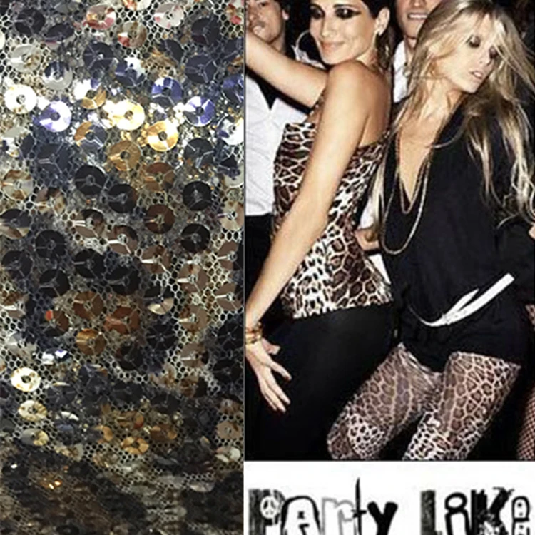 LEO&LIN Advanced Custom Leopard Print Sequins Paillette Mesh Yarn DIY Decorative Dress Clothing Wholesale Fashion Fabric
LEO&LIN Advanced Custom Leopard Print Sequins Paillette Mesh Yarn DIY Decorative Dress Clothing Wholesale Fashion Fabric