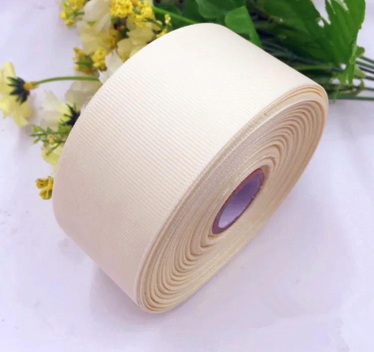 beige color 5yards/lot 4cm 40mm Wide Grosgrain Ribbon Hair Bows Wedding DIY Crafts
beige color 5yards/lot 4cm 40mm Wide Grosgrain Ribbon Hair Bows Wedding DIY Crafts