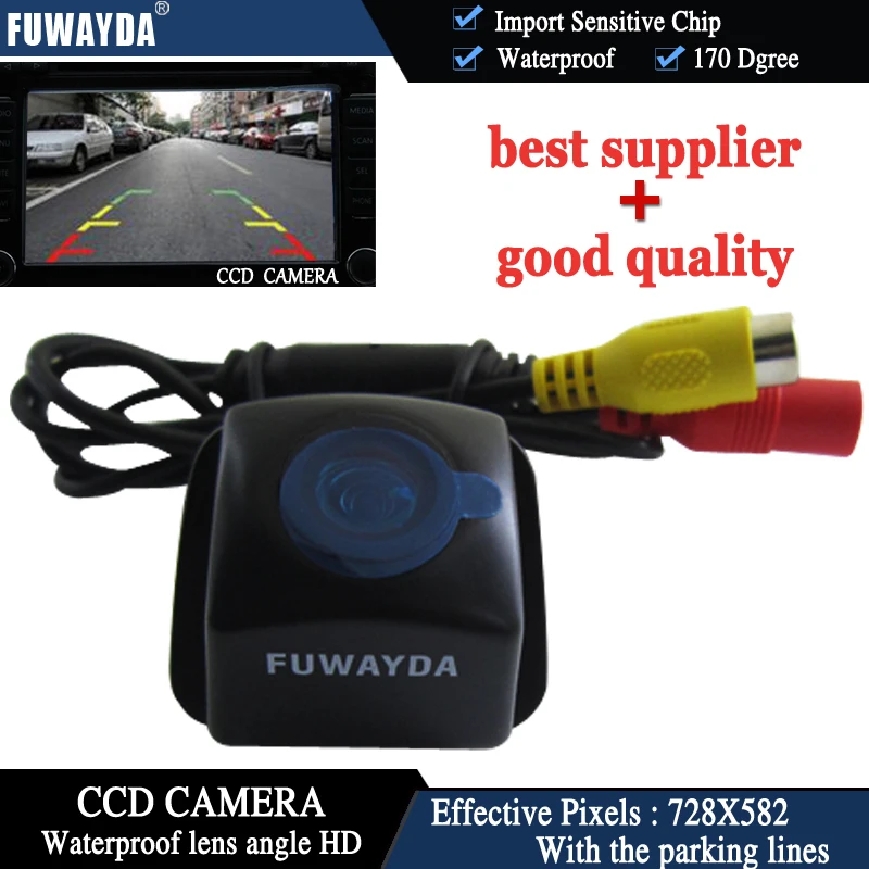 FUWAYDA wire CCD HD Car RearView Reverse Backup Color Camera with the parking lines waterproof for Toyota Prius 06-10 Camry09 10
FUWAYDA wire CCD HD Car RearView Reverse Backup Color Camera with the parking lines waterproof for Toyota Prius 06-10 Camry09 10