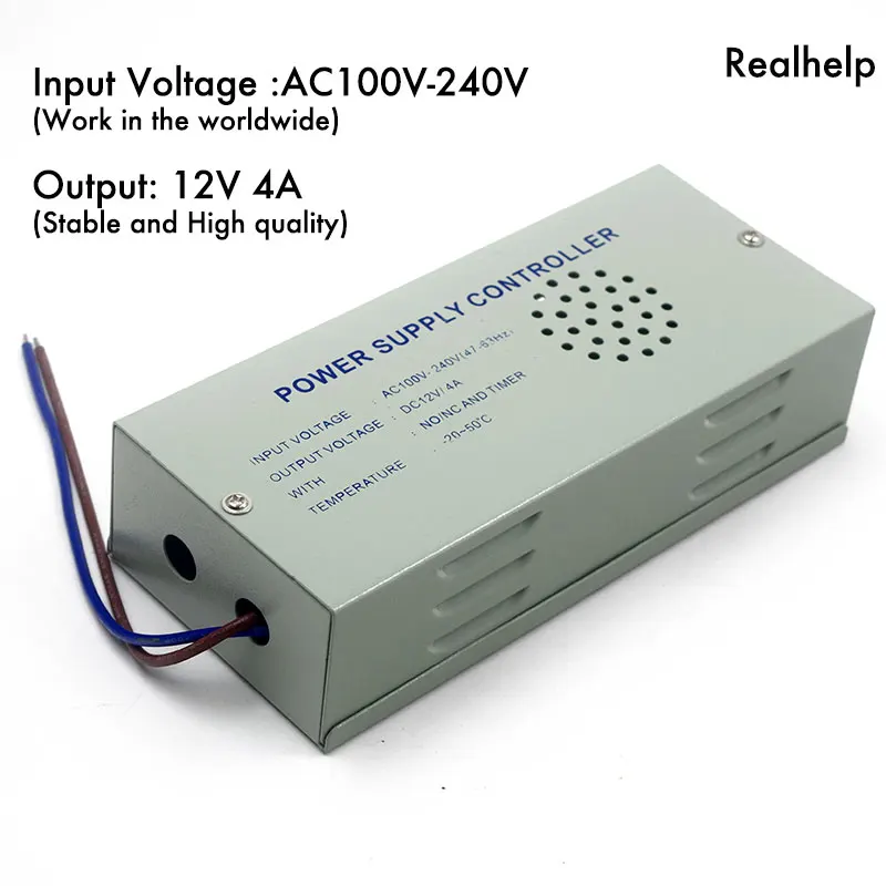Realhelp Safe and Durable Power Supply Controller With Short Circuit Protection Support Home and Office For Electronic Door Lock
Realhelp Safe and Durable Power Supply Controller With Short Circuit Protection Support Home and Office For Electronic Door Lock