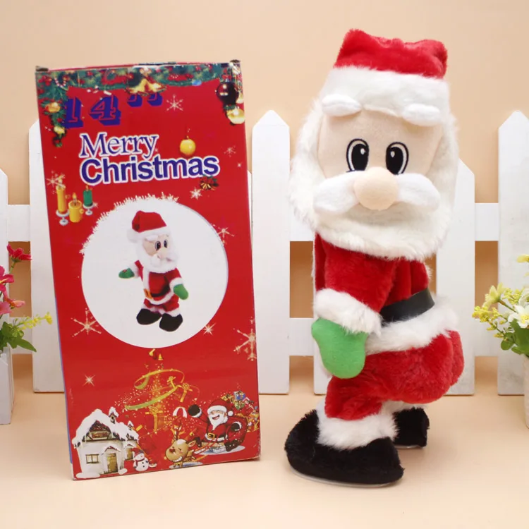 Christmas decoration gift electric doll toy Christmas electric Santa Claus toy no battery
Christmas decoration gift electric doll toy Christmas electric Santa Claus toy no battery