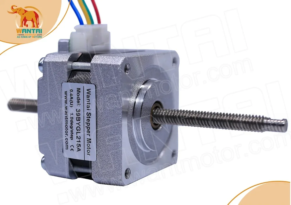 (EU Ship) 1 pc Nema 39BYGL215A Wantai stepper linear motor, 0.4A ,21N.cm, screw 100mm CNC KIT
(EU Ship) 1 pc Nema 39BYGL215A Wantai stepper linear motor, 0.4A ,21N.cm, screw 100mm CNC KIT