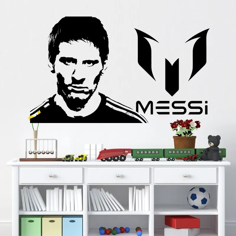 Free shipping Vinyl Wall Sticker Messi Wall Sticker Home Decor DIY Vinyl football Removable Sports Soccer Player Wall Decor
Free shipping Vinyl Wall Sticker Messi Wall Sticker Home Decor DIY Vinyl football Removable Sports Soccer Player Wall Decor