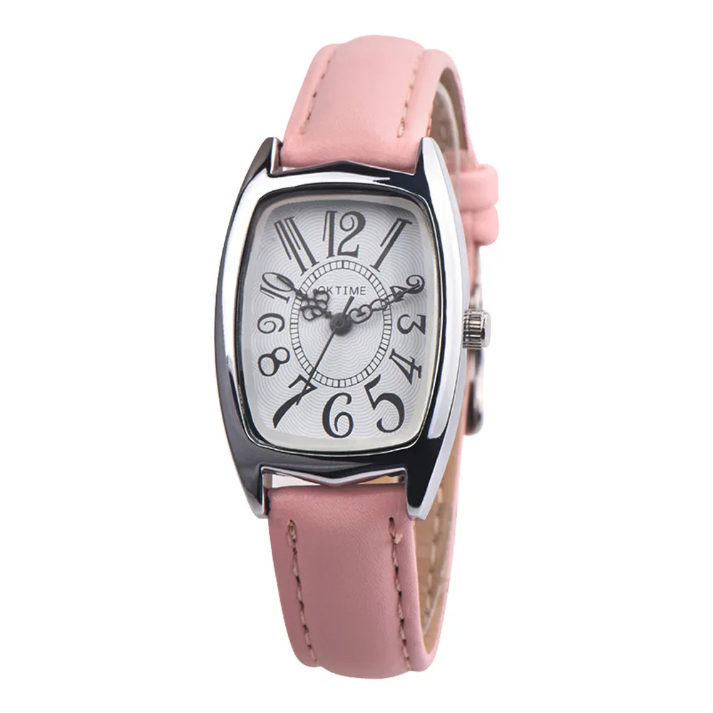 Модные прямоугольные женские наручные часы с браслетом из нержавеющей