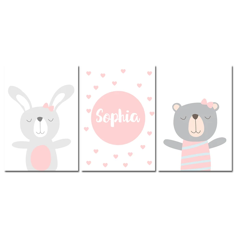 Cartoon Animal Canvas Painting Nursery Poster and Prints Home Decor Nordic Baby Girl Room Decoration Pictures Unframed
Cartoon Animal Canvas Painting Nursery Poster and Prints Home Decor Nordic Baby Girl Room Decoration Pictures Unframed