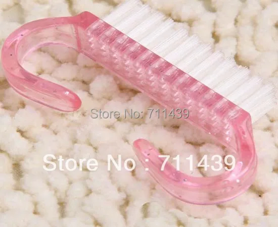nail cleaning brush free shipping with 2 pcs
