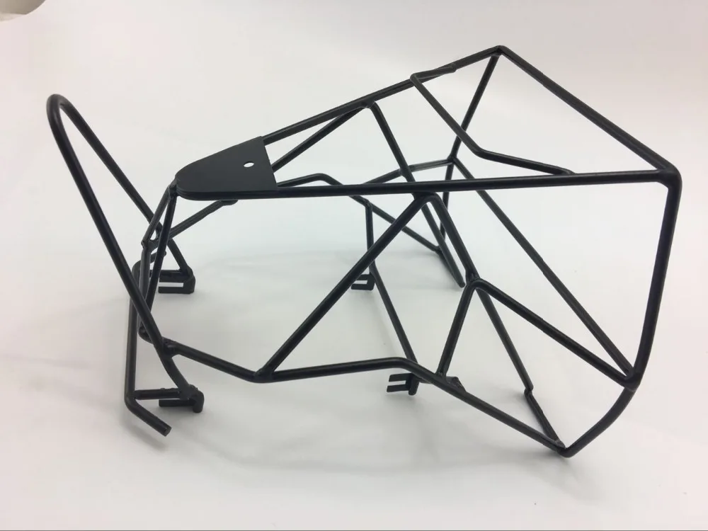 Новая 1/10 RC металлическая рулонная клетка с запасной стойка колесом для RC8WD TF2 Axial