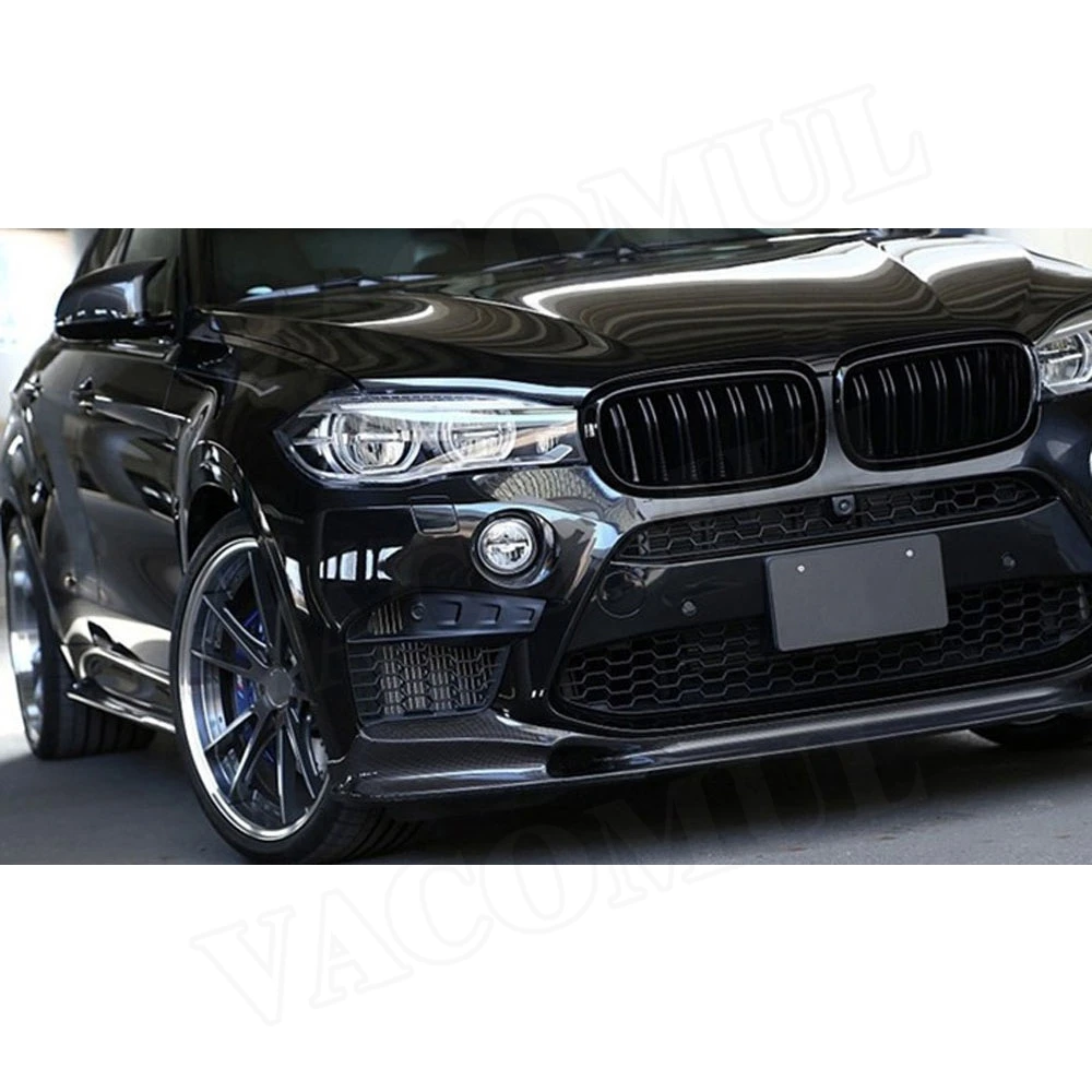 Carbon Fiber Front Bumper Lip Spoiler Splitter For BMW X5M X6M F85 F86 2015 2016 2017 2018 3D Style Car Styling
Carbon Fiber Front Bumper Lip Spoiler Splitter For BMW X5M X6M F85 F86 2015 2016 2017 2018 3D Style Car Styling