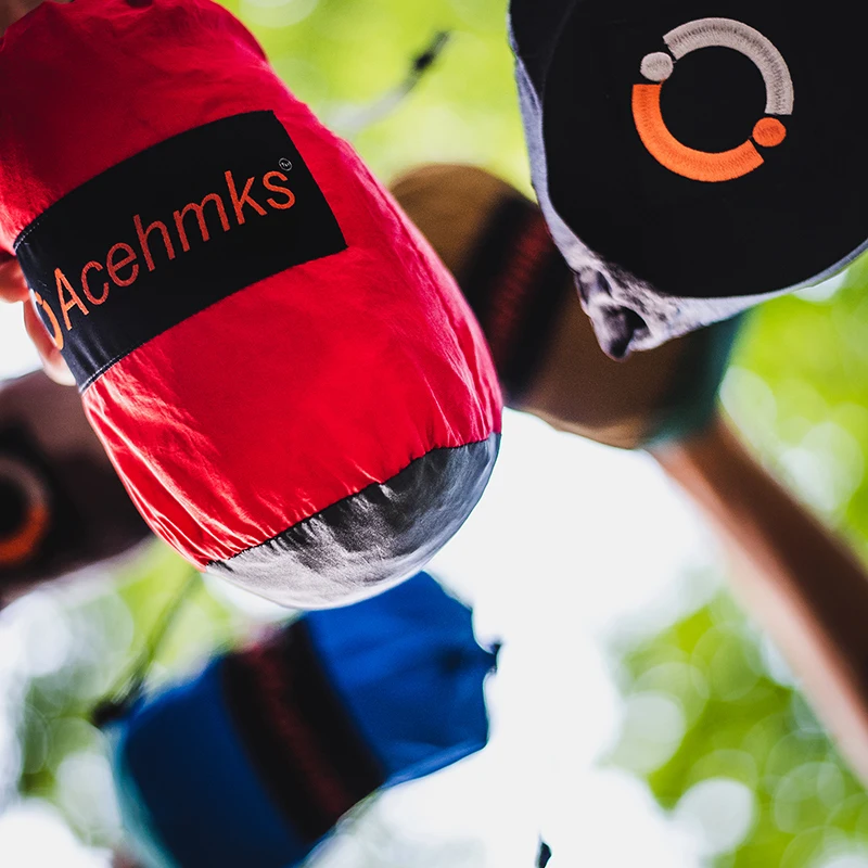 Acehmks Double Hammock Large Size Hammocks For 2 Person Sleeping Bed Outdoor Camping Swing Portable Ultralight Design 300*200 CM
Acehmks Double Hammock Large Size Hammocks For 2 Person Sleeping Bed Outdoor Camping Swing Portable Ultralight Design 300*200 CM