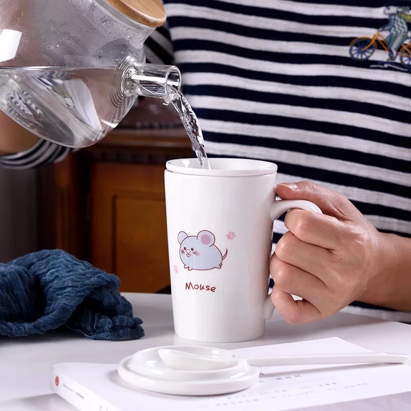 Creative Cartoon Chinese Zodiac Tea Cup Office Mug With Lid Spoon Large Capacity Ceramic Filter Cup
Creative Cartoon Chinese Zodiac Tea Cup Office Mug With Lid Spoon Large Capacity Ceramic Filter Cup