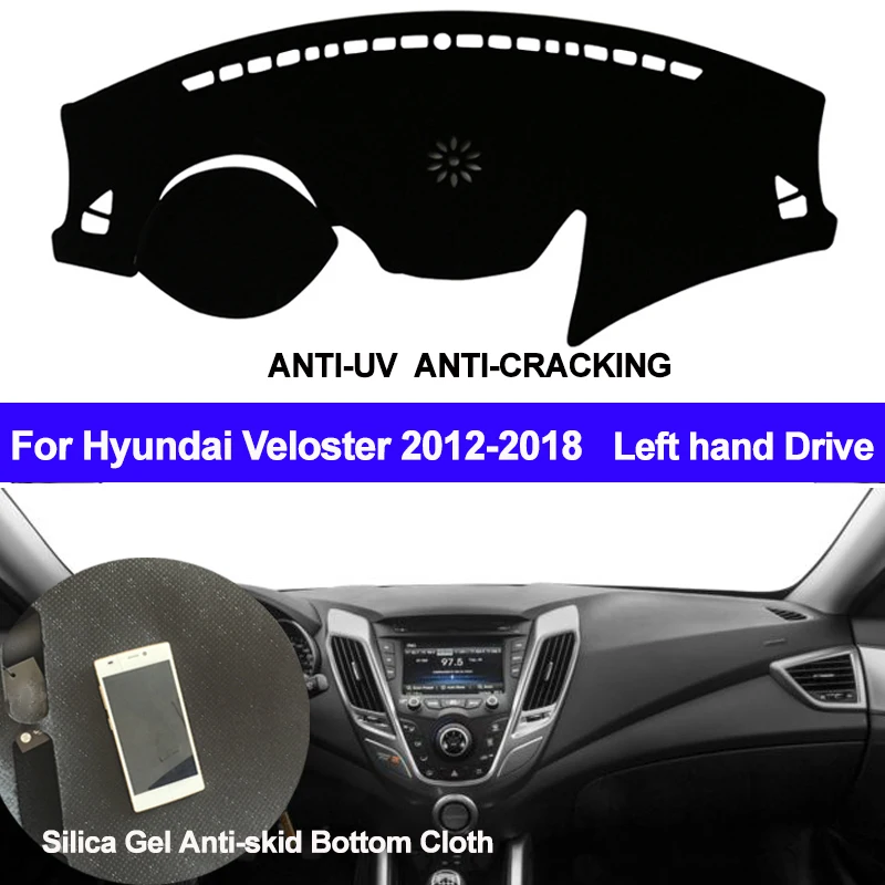 TAIJS Car Dashboard Cover Silicone Non-Slip Dash Mat Dash Pad DashMat Carpet For Hyundai Veloster 2012 2013 2014 2015 2016 2017
TAIJS Car Dashboard Cover Silicone Non-Slip Dash Mat Dash Pad DashMat Carpet For Hyundai Veloster 2012 2013 2014 2015 2016 2017