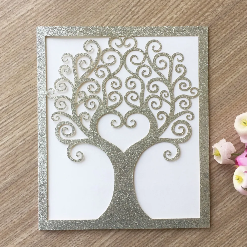 40pcs/lot New Arrival Luxury Glitter Gold Tree Pattern Customizable Wedding Card Birthday Party Decorations Gift Card
40pcs/lot New Arrival Luxury Glitter Gold Tree Pattern Customizable Wedding Card Birthday Party Decorations Gift Card