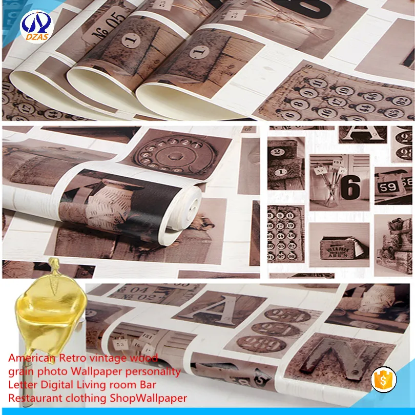 2018 American Retro vintage wood Wallpaper personality Letter Digital Living room Bar Restaurant AS-CX clothing Shop Wallpaper
2018 American Retro vintage wood Wallpaper personality Letter Digital Living room Bar Restaurant AS-CX clothing Shop Wallpaper