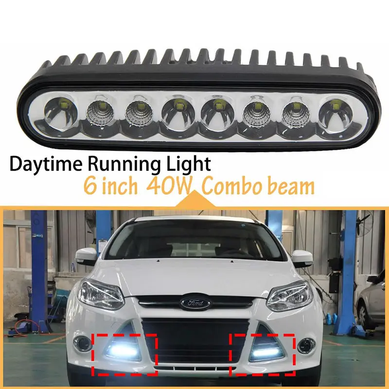 40w 7inch Brighter Mini Size Slim Light Bar Combo Led Work Light Bar DRL Daytime Running for Motorcycle Reverse Lamp 12v 24v
40w 7inch Brighter Mini Size Slim Light Bar Combo Led Work Light Bar DRL Daytime Running for Motorcycle Reverse Lamp 12v 24v