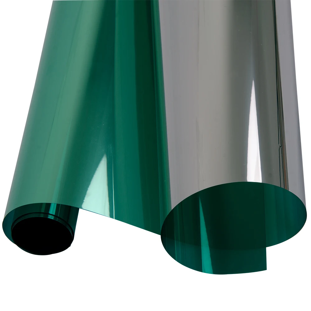 HOHOFILM 90cmx3000cm Green&Silver Mirrored Window Film Solar Tint House Glass Stickers Reflective Glass Film Home tint
HOHOFILM 90cmx3000cm Green&Silver Mirrored Window Film Solar Tint House Glass Stickers Reflective Glass Film Home tint