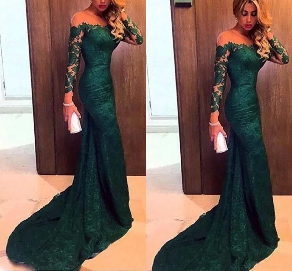 Hunter Green Evening Dresses Mermaid Lace Long Sleeve Elegant Latest Evening Gown Designs special occasion dresses
Hunter Green Evening Dresses Mermaid Lace Long Sleeve Elegant Latest Evening Gown Designs special occasion dresses