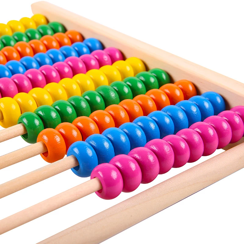 Multi-function Wooden Math Toys Chinese Abacus Colorful Counting Beads Calculation Frame Children Early Education Digital Toys
Multi-function Wooden Math Toys Chinese Abacus Colorful Counting Beads Calculation Frame Children Early Education Digital Toys