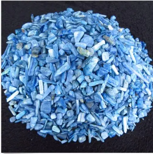 

1/2lb Natural Blue Tumbled Kyanite Quartz Crystal Bulk Stones Reiki Healing