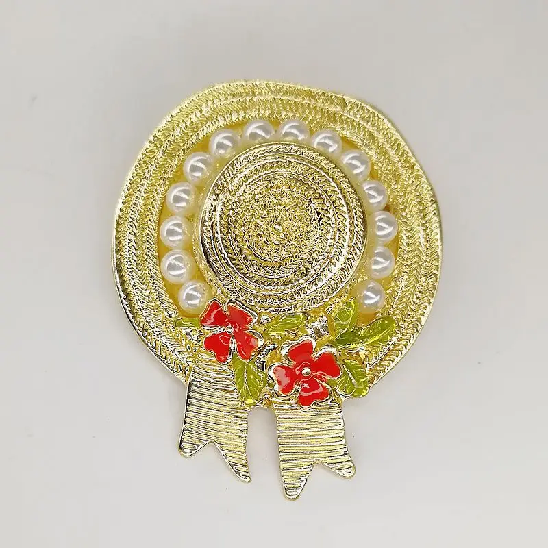 New Drip Glaze Painted Safflower Green leaf Bow Gold Pearl Cap Brooch Pin Corasage Jewelry
New Drip Glaze Painted Safflower Green leaf Bow Gold Pearl Cap Brooch Pin Corasage Jewelry