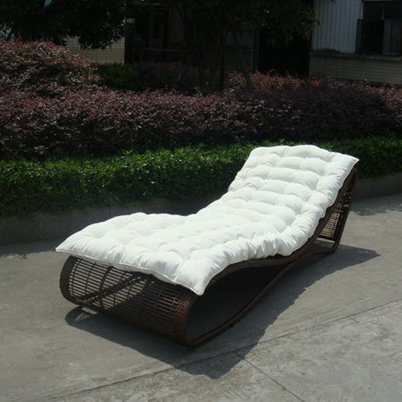 Outdoor Garden Rattan Sun Lounger , Comfortable Lounge Chair to sea port by sea
Outdoor Garden Rattan Sun Lounger , Comfortable Lounge Chair to sea port by sea
