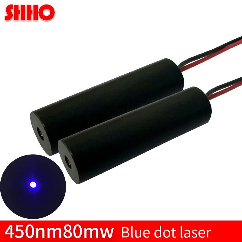 450nm 80mw blue dot laser module biological experiment light blue pointer adjustable spot diameter 10mm ACC driver 6V customized
450nm 80mw blue dot laser module biological experiment light blue pointer adjustable spot diameter 10mm ACC driver 6V customized