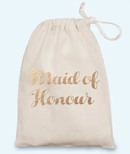 Maid of Honour bridal shower Hen party pouches wedding favor gift Muslin bags Bachelorette Hangover recovery Survival kit
Maid of Honour bridal shower Hen party pouches wedding favor gift Muslin bags Bachelorette Hangover recovery Survival kit